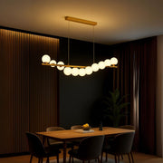 Vincenzo Chandelier, 11x G9, Gold
