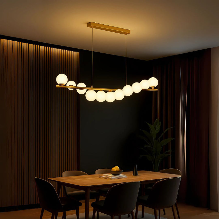 Vincenzo Chandelier, 11x G9, Gold