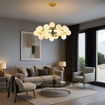 Giuseppe Chandelier, 25x G9, Gold