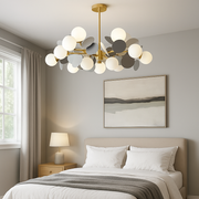 Bjorn Pendant Chandelier, 15x E27, Grey