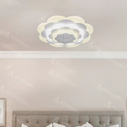 3D LED Chandelier Darlene 24W White