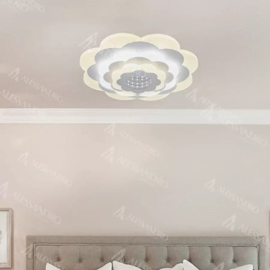 3D LED Chandelier Darlene 24W White
