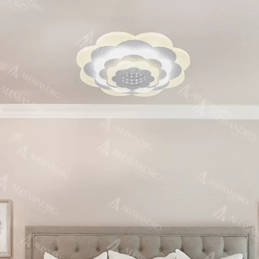 3D LED Chandelier Darlene 24W White