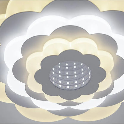 3D LED Chandelier Darlene 24W White