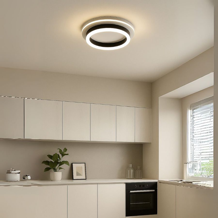 Santiago LED Chandelier, White, 3000K/4000K/6000K