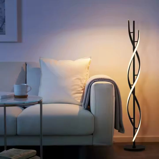 Upsilon LED lamp, 27W, 3000K/ 4000K/ 6000K, Metal and Acrylic, Black Veioze & Default Title Alessandro Design