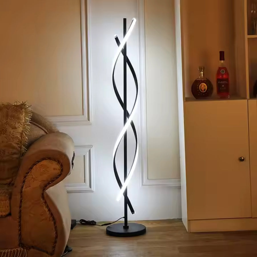 Upsilon LED lamp, 48W, 3000K/4000K/6000K, Metal and Acrylic, Black 