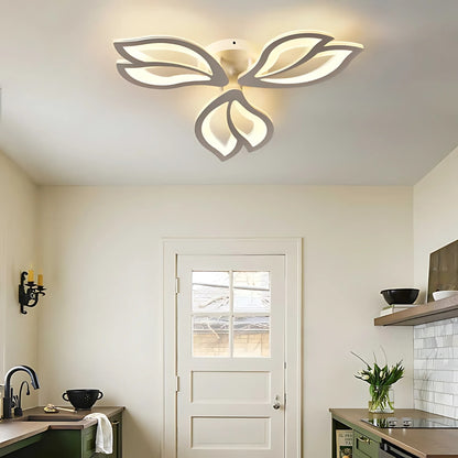 LED Chandelier with Remote Control LILY 3 Elements Cold/Warm/Neutral Light 44W Dimmable White 