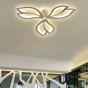 LED Chandelier with Remote Control LILY 3 Elements Cold/Warm/Neutral Light 44W Dimmable White 