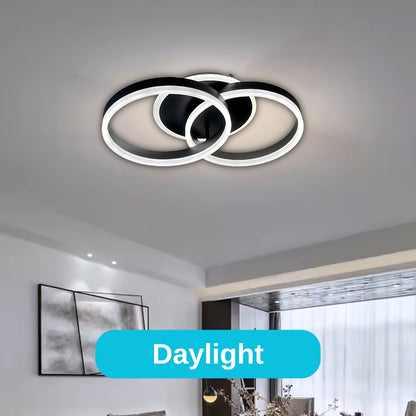 LED Chandelier with Remote Control Stephan 100W Dimmable Black
