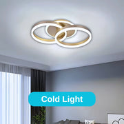 LED Chandelier with Remote Control Stephanie 100W Dimmable Gold