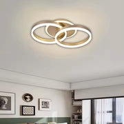 LED Chandelier with Remote Control Stephanie 100W Dimmable Gold