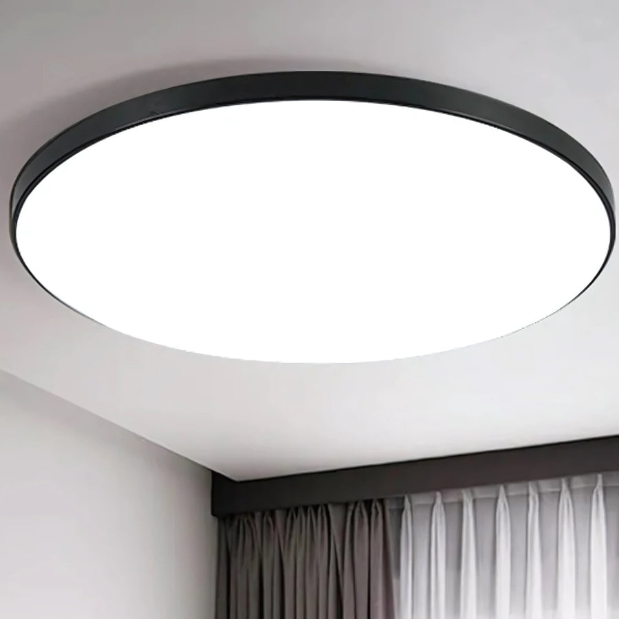 SOLIS LED Ceiling Light 37cm 32W Neutral Light Black
