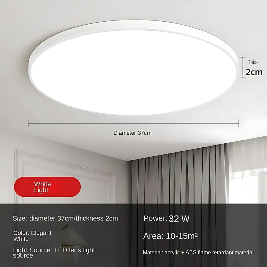 SOLIS LED Ceiling Light 37cm 32W Neutral Light White
