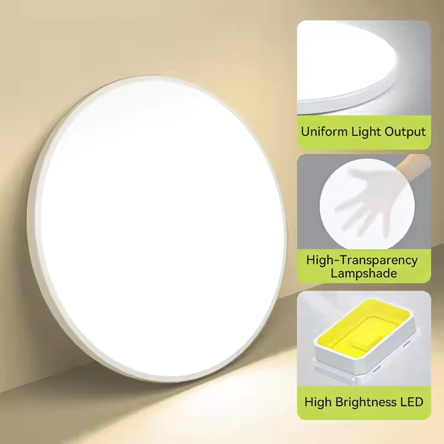 SOLIS LED Ceiling Light 37cm 32W Neutral Light White