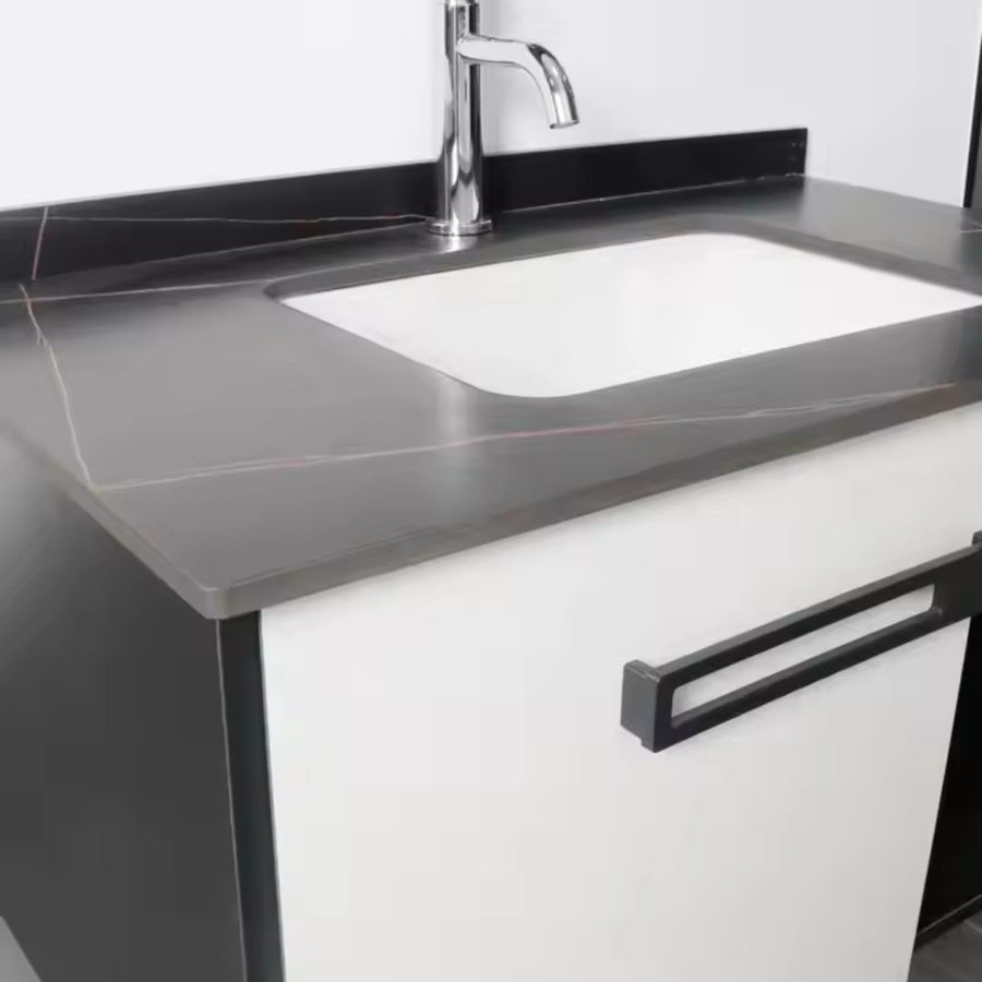 Pisani Bathroom Furniture Set 2 Pieces Gray