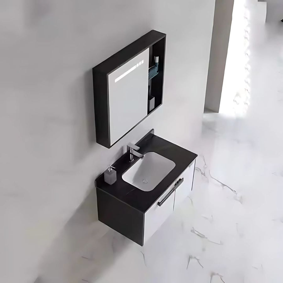Pisani Bathroom Furniture Set 2 Pieces Gray