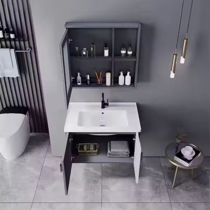 Marino Bathroom Furniture Set 2 Pieces Gray