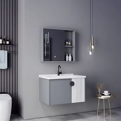 Marino Bathroom Furniture Set 2 Pieces Gray