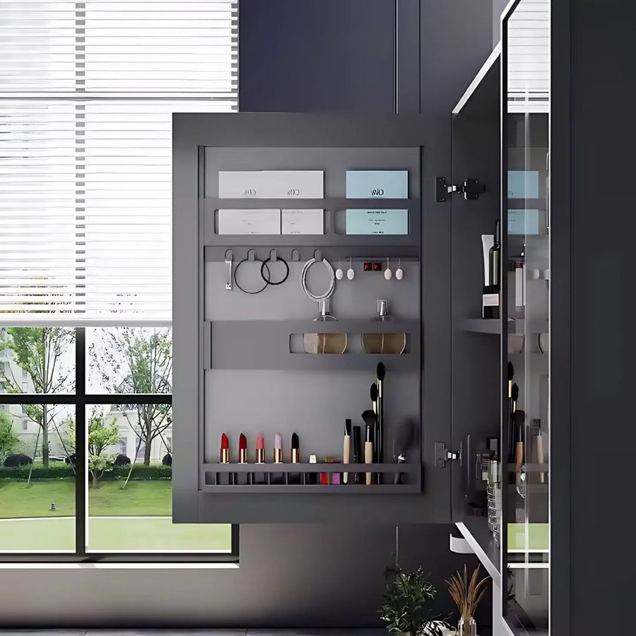 Paolina Bathroom Furniture Set 2 Pieces Gray
