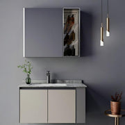 Paolina Bathroom Furniture Set 2 Pieces Gray
