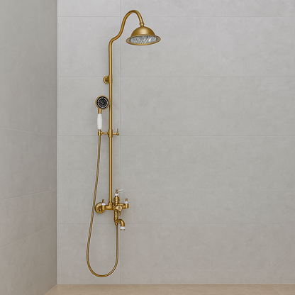 Shower Column, Sanitary Brass, Gold, WZY/310/B