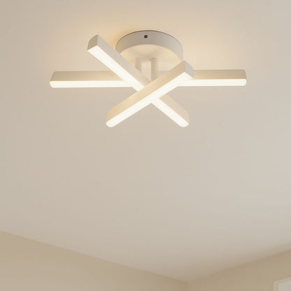 Diego LED Chandelier, 18W, White, Metal, Cold/Warm/Neutral Light