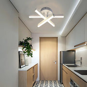 Diego LED Chandelier, 18W, White, Metal, Cold/Warm/Neutral Light