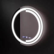 60cm round LED mirror Motionglow sensor Consuel Marcellow Dimable Clock Defrosting System