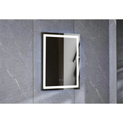 Rectangular LED Mirror 60x80cm Edge LUMINOUS Touch Defog System