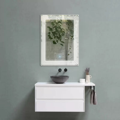 LED Touch Mirror 60x80 cm Marcello Funghi Collection 