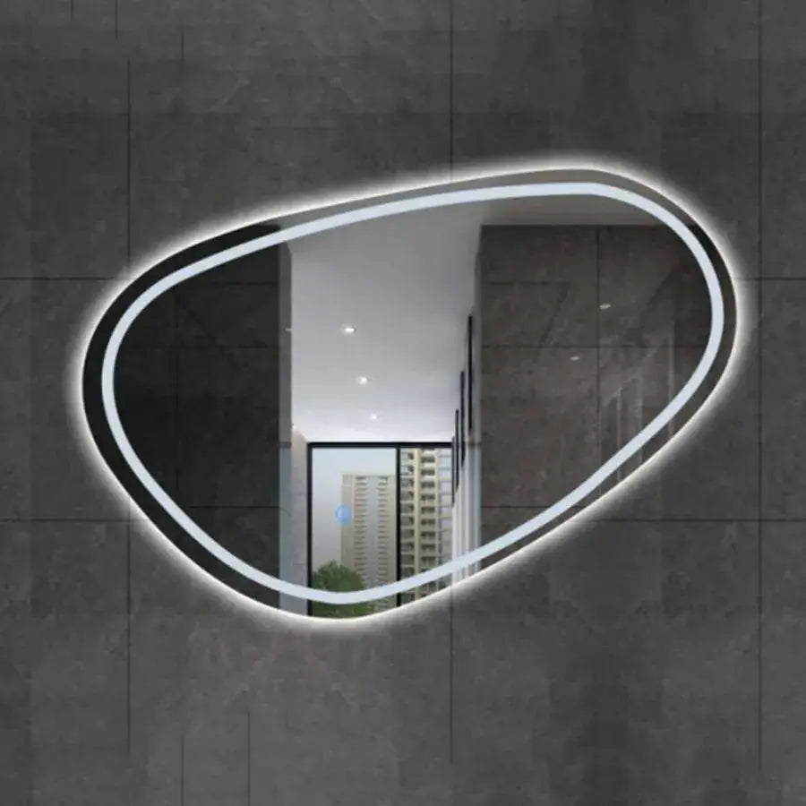 Touch Quassare LED mirror 90x65 cm