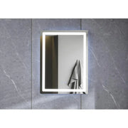 Rectangular LED Mirror 60x80cm Edge LUMINOUS Touch Defog System