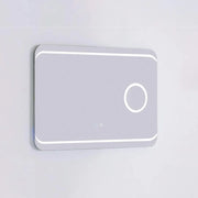 Mirror LED rectangular 80x60cm touch system disabling cosmetics