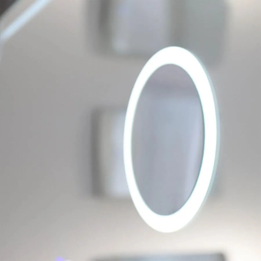 Mirror LED rectangular 80x60cm touch system disabling cosmetics