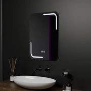 Mirror LED rectangular 60x80cm Touch Ulrich Defrosting System