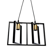 Patrisi Pendant 2x E27 Black