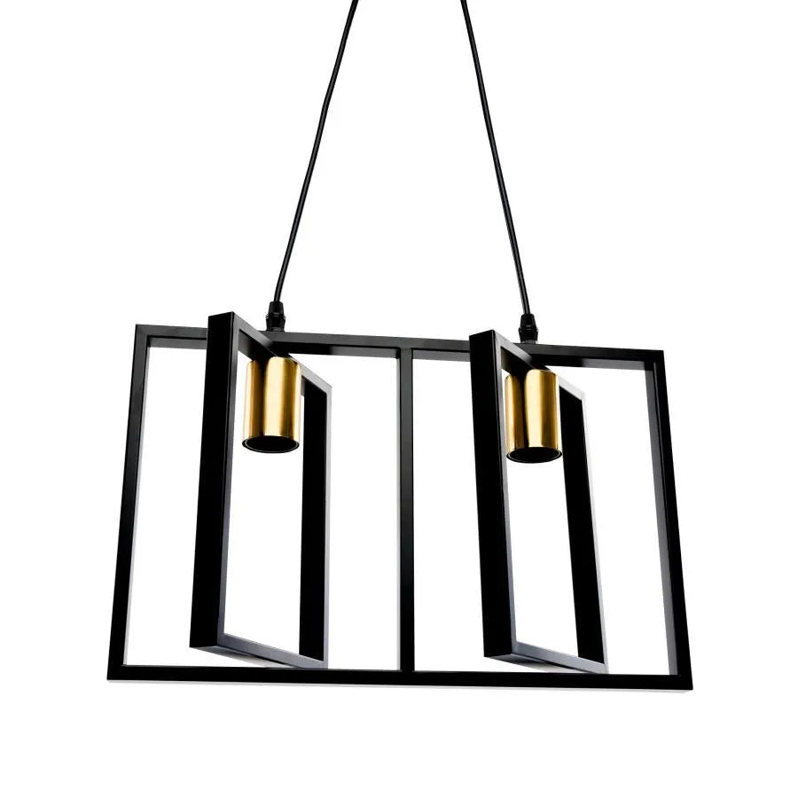 Patrisi Pendant 2x E27 Black