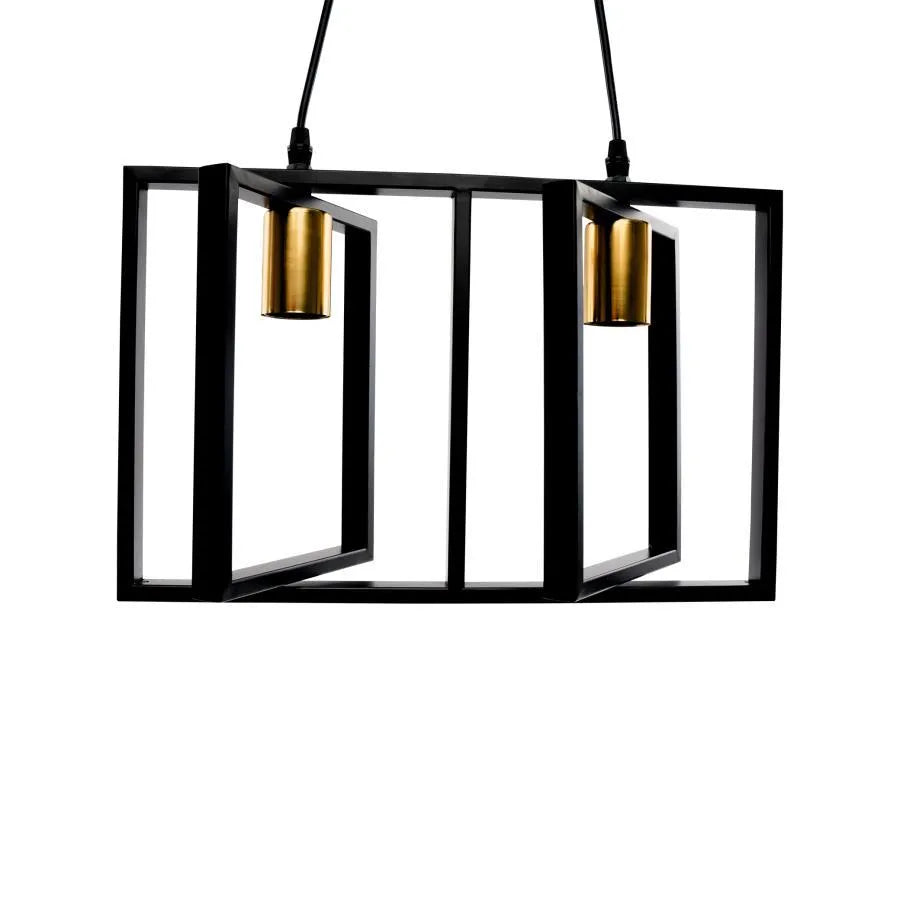 Patrisi Pendant 2x E27 Black