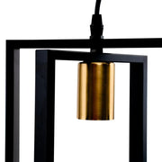Patrisi Pendant 2x E27 Black