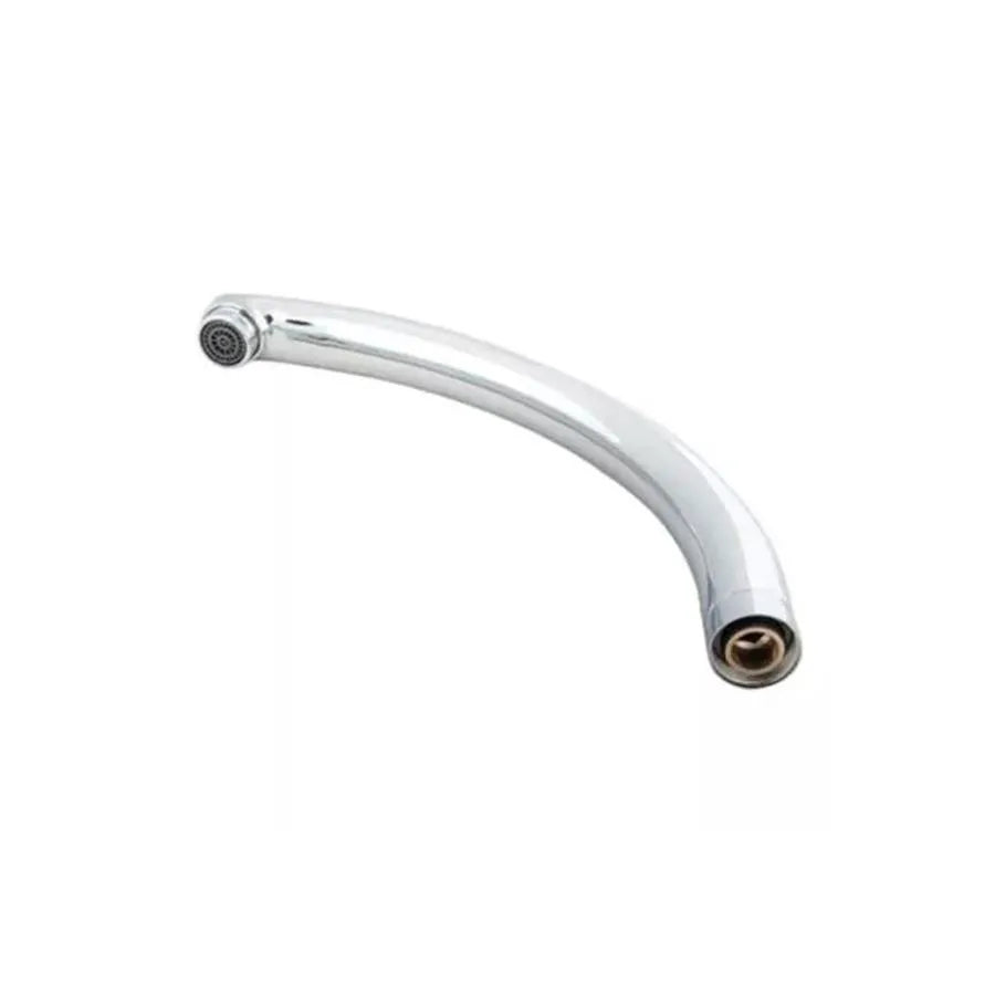 Tall Faucet Spout, Stainless Steel, Chrome