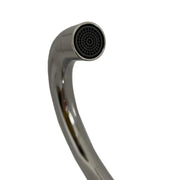 Tall Silver Faucet Pipe