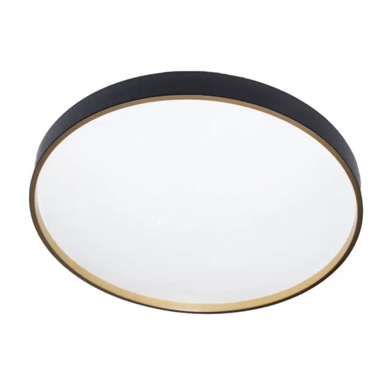 LED Ceiling Light Fantas 24W, Round, Abs, White and Black LED Ceiling Lights Default Title Alessandro Design