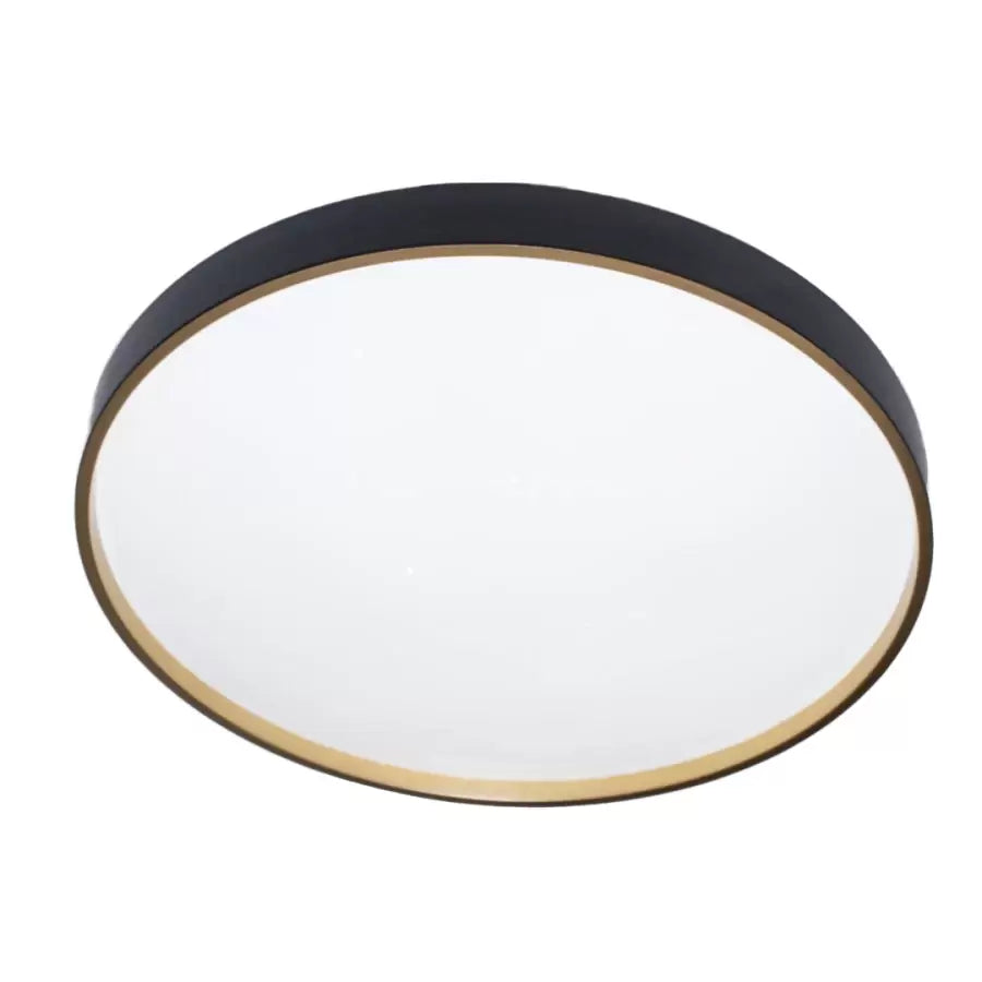 LED Ceiling Light Asya 24W, Plastic, White and Black 