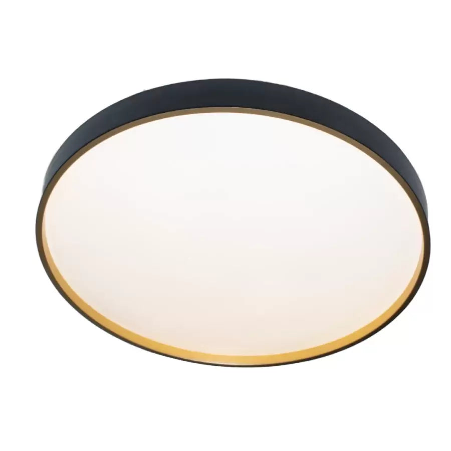 LED Ceiling Light Asya 24W, Plastic, White and Black 