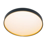 Isolda 46W LED Ceiling Light, Plastic, White and Black 
