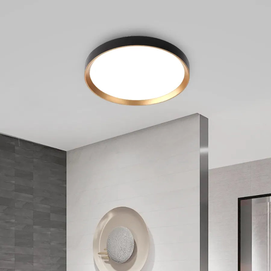 Mohamad LED Ceiling Light 48W Gold Black