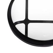 Round LED Ceiling Light 80W Moisture Resistant Black White