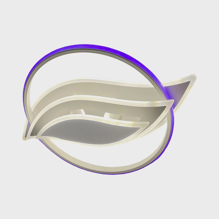 LED chandelier with remote control JARRIA 52W, Cold/Warm/Neutral/RGB light, Dimmable, White