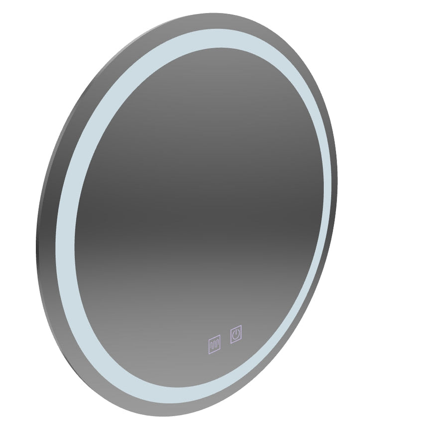 Round LED Mirror 50cm Lucea Touch Defog System